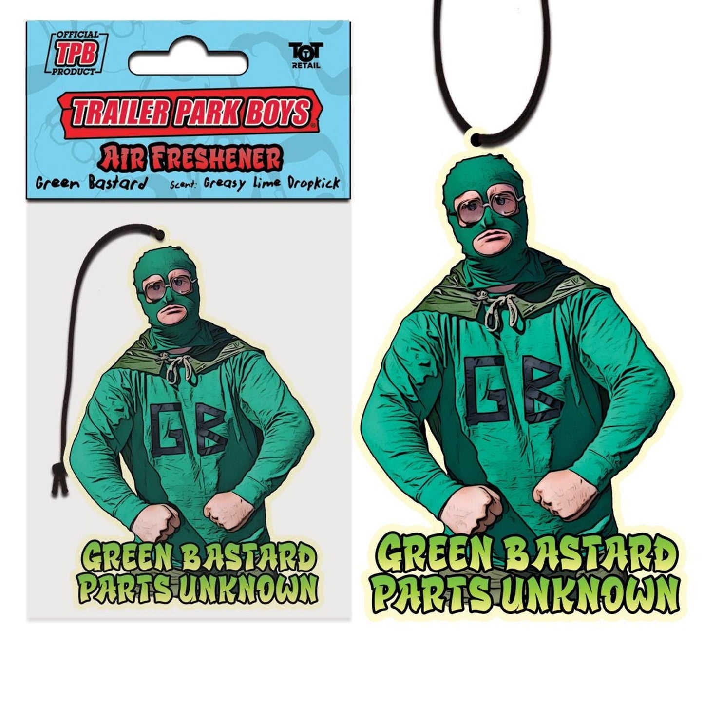 Trailer Park Boys Air Freshener 3-Pack – Randy “FRIG OFF,” Mr. Lahey “I Am the Liquor,” Green Bastard “Parts Unknown” – Funny Car Freshies