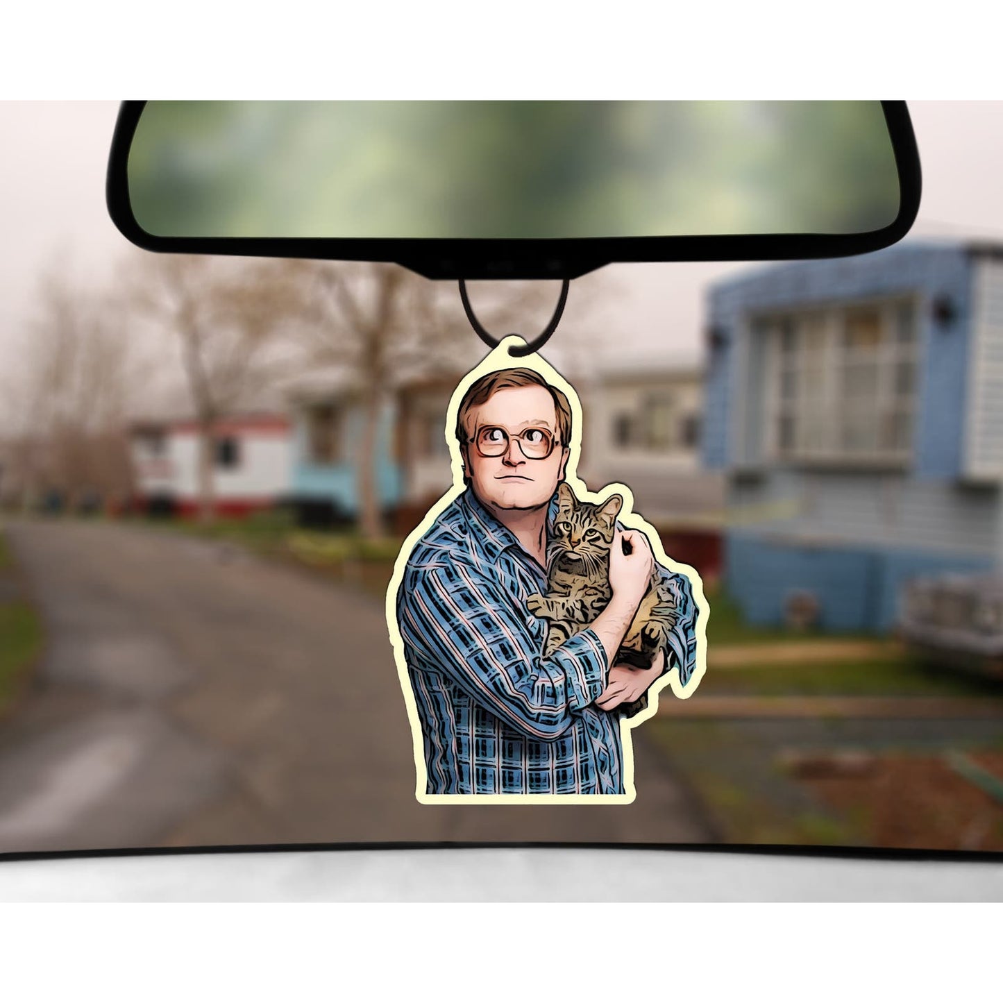 Trailer Park Boys Funny Car Air Freshener 3 Pack w Bubbles, Ricky, Julian | Officially Licensed Hanging Car Air Fresheners