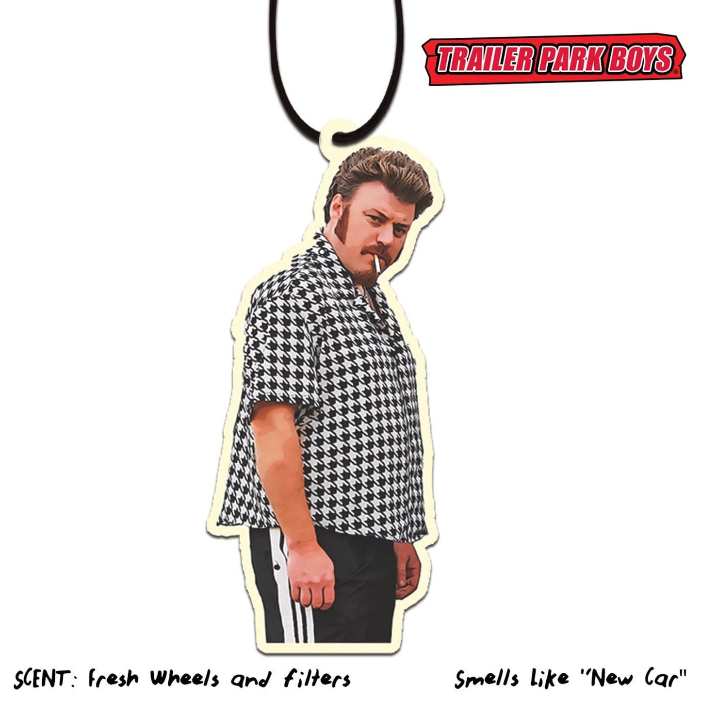 Trailer Park Boys Funny Car Air Freshener 3 Pack w Bubbles, Ricky, Julian | Officially Licensed Hanging Car Air Fresheners