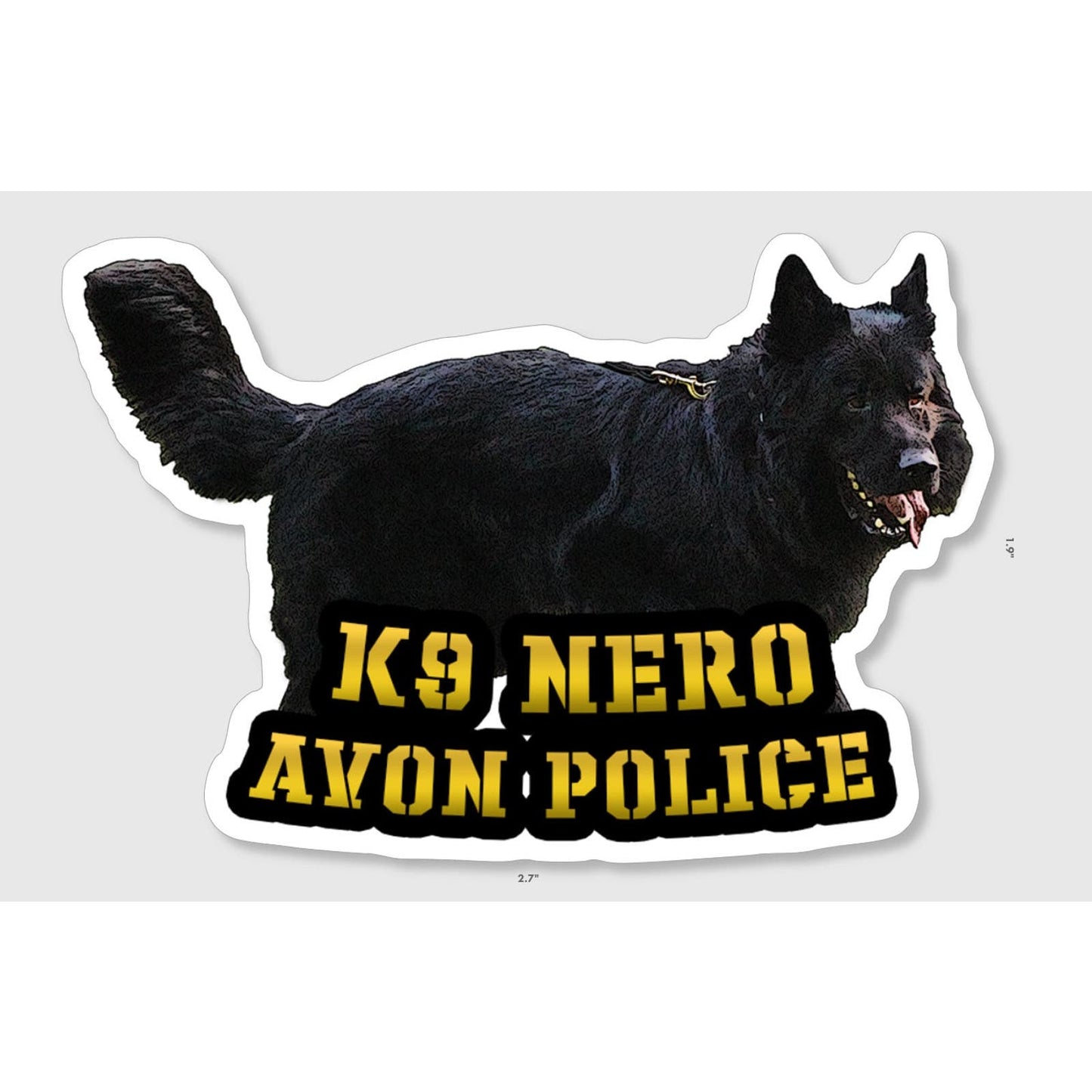 K9 Stickers - Custom K9 Unit Stickers for K9 Unit, SAR, Police Dog, Law Enforcement & Working Dogs