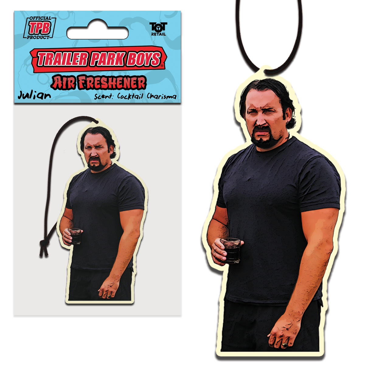 Trailer Park Boys Funny Car Air Freshener | Officially Licensed Hanging Car Air Freshener