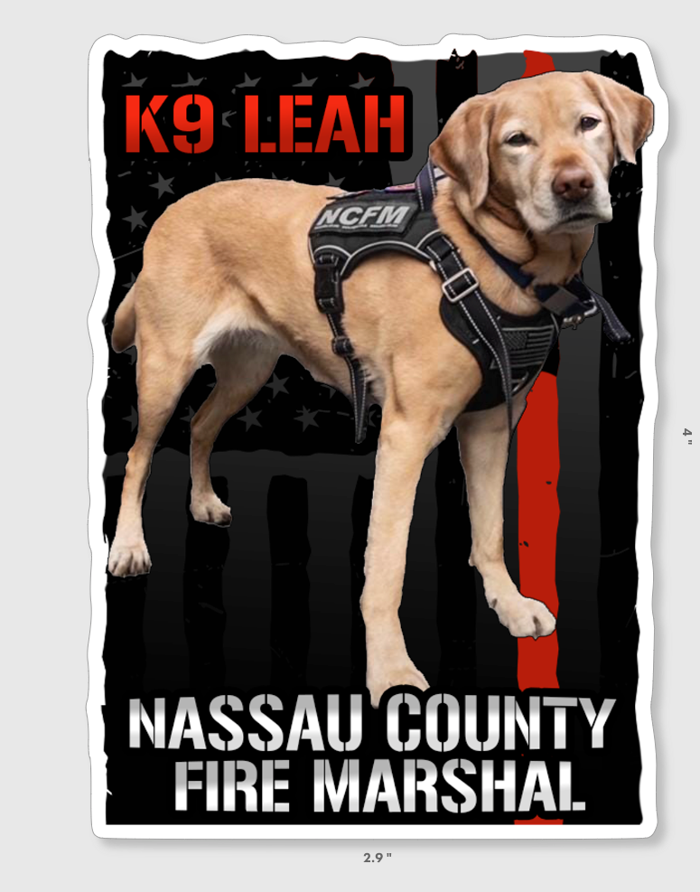 K9 Stickers - Custom K9 Unit Stickers for K9 Unit, SAR, Police Dog, Law Enforcement & Working Dogs