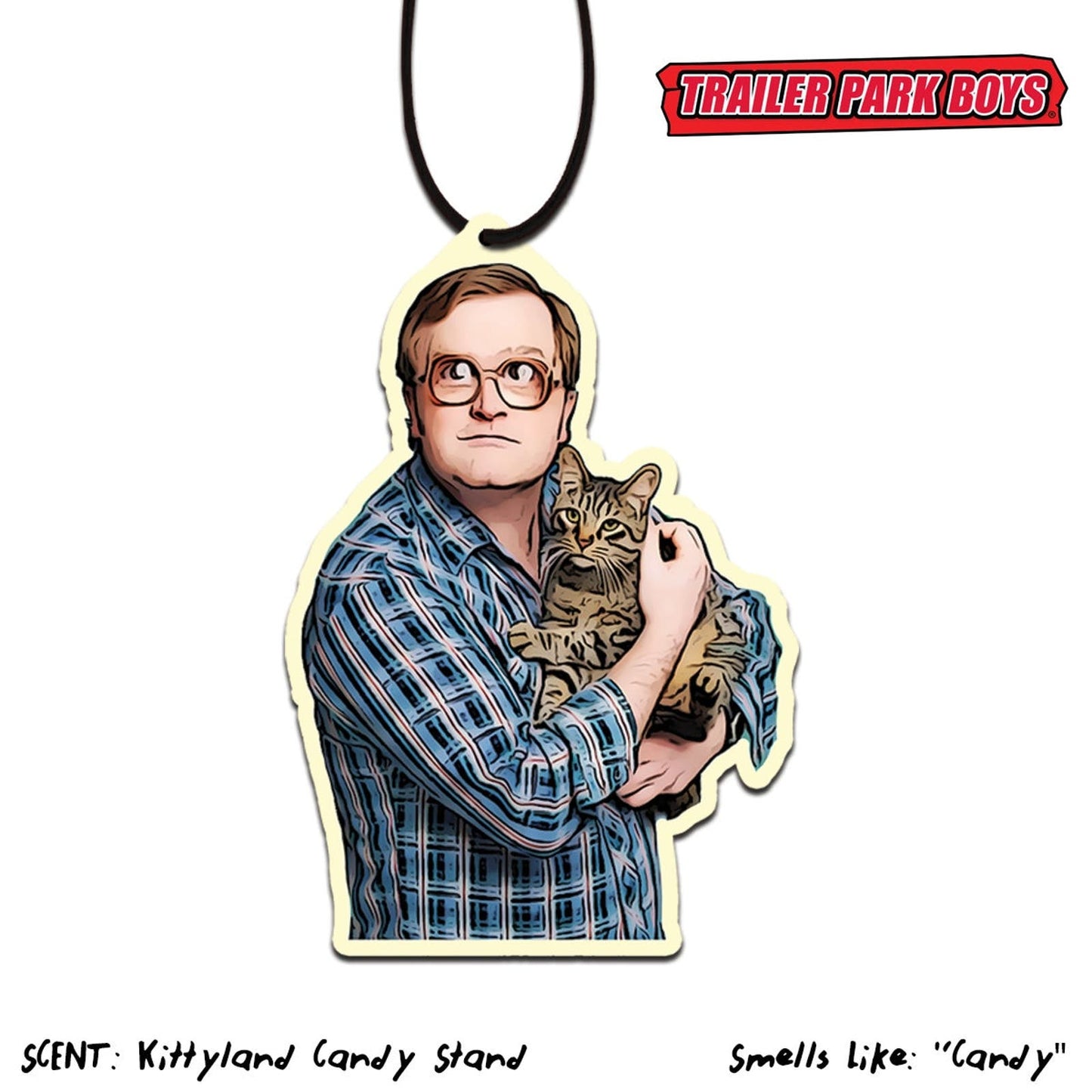 Trailer Park Boys Funny Car Air Freshener 3 Pack w Bubbles, Ricky, Julian | Officially Licensed Hanging Car Air Fresheners