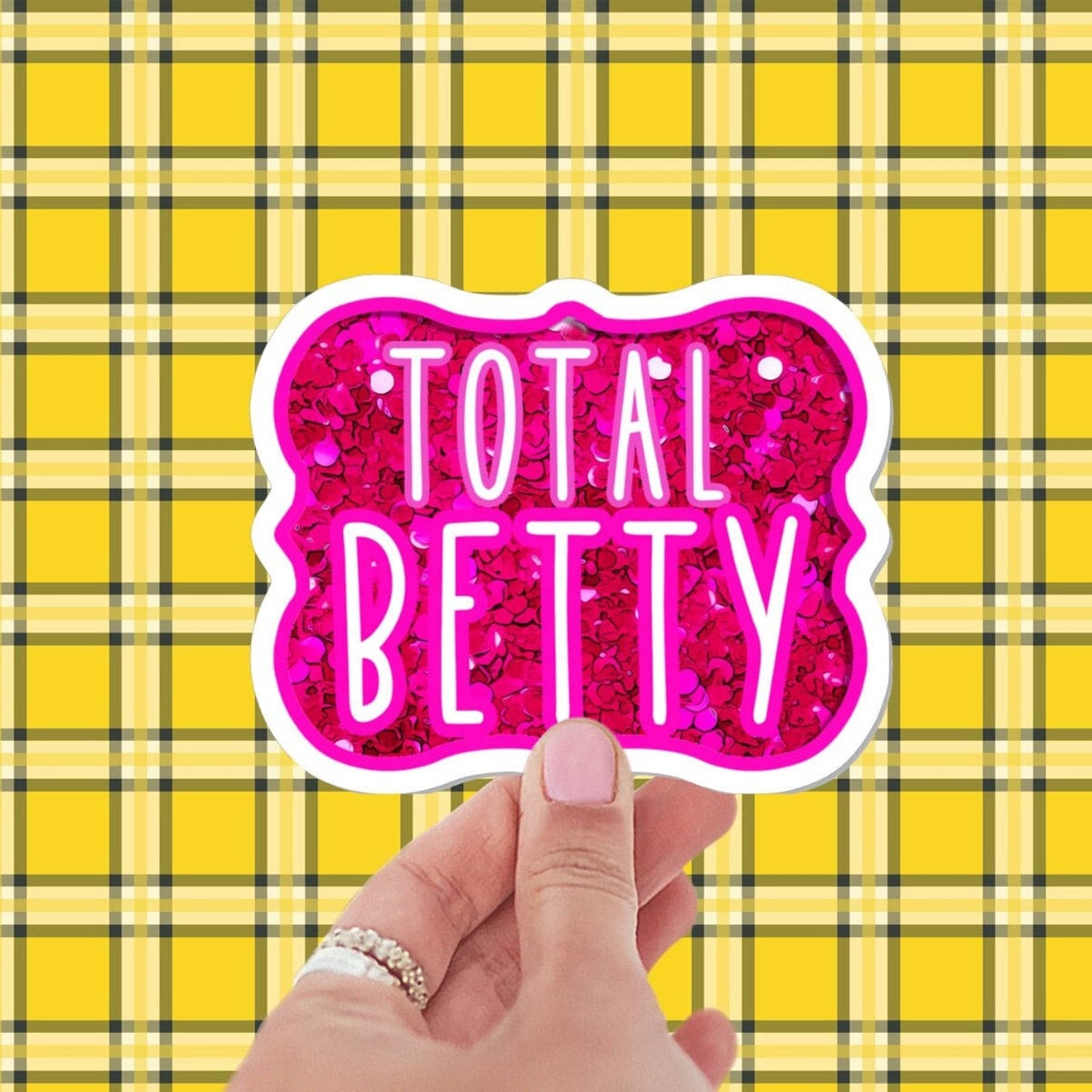 Total Betty 90s sticker
