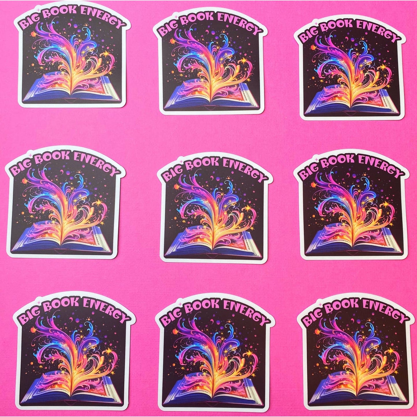 Book Book Energy - Book Sticker for Women