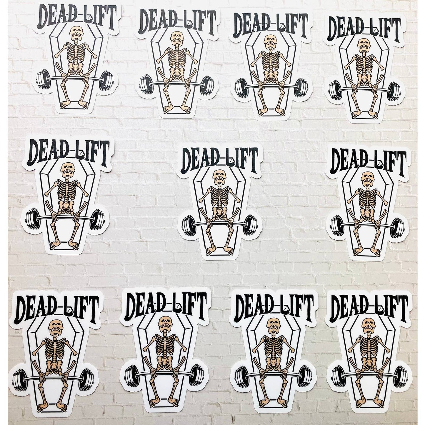 Dead Lift Workout Sticker