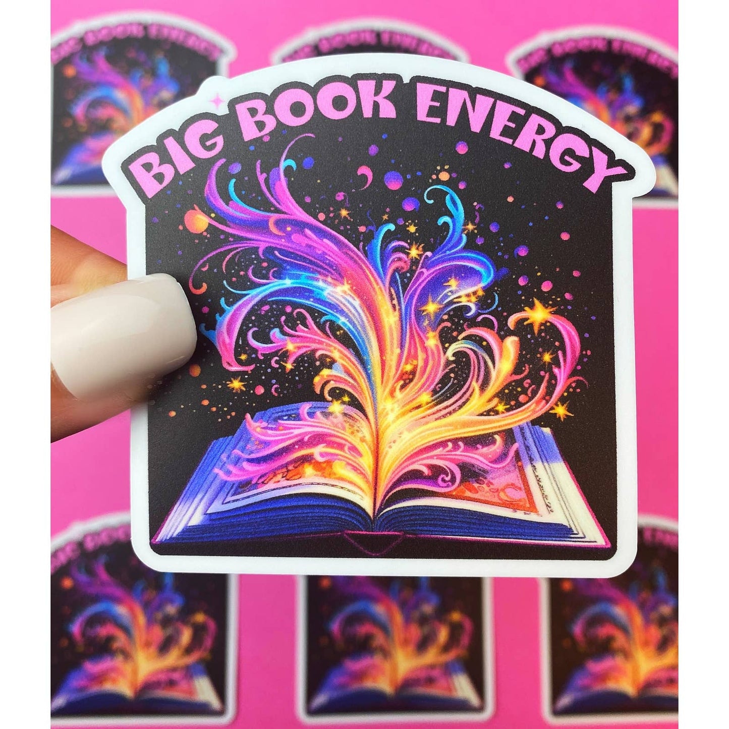 Book Book Energy - Book Sticker for Women