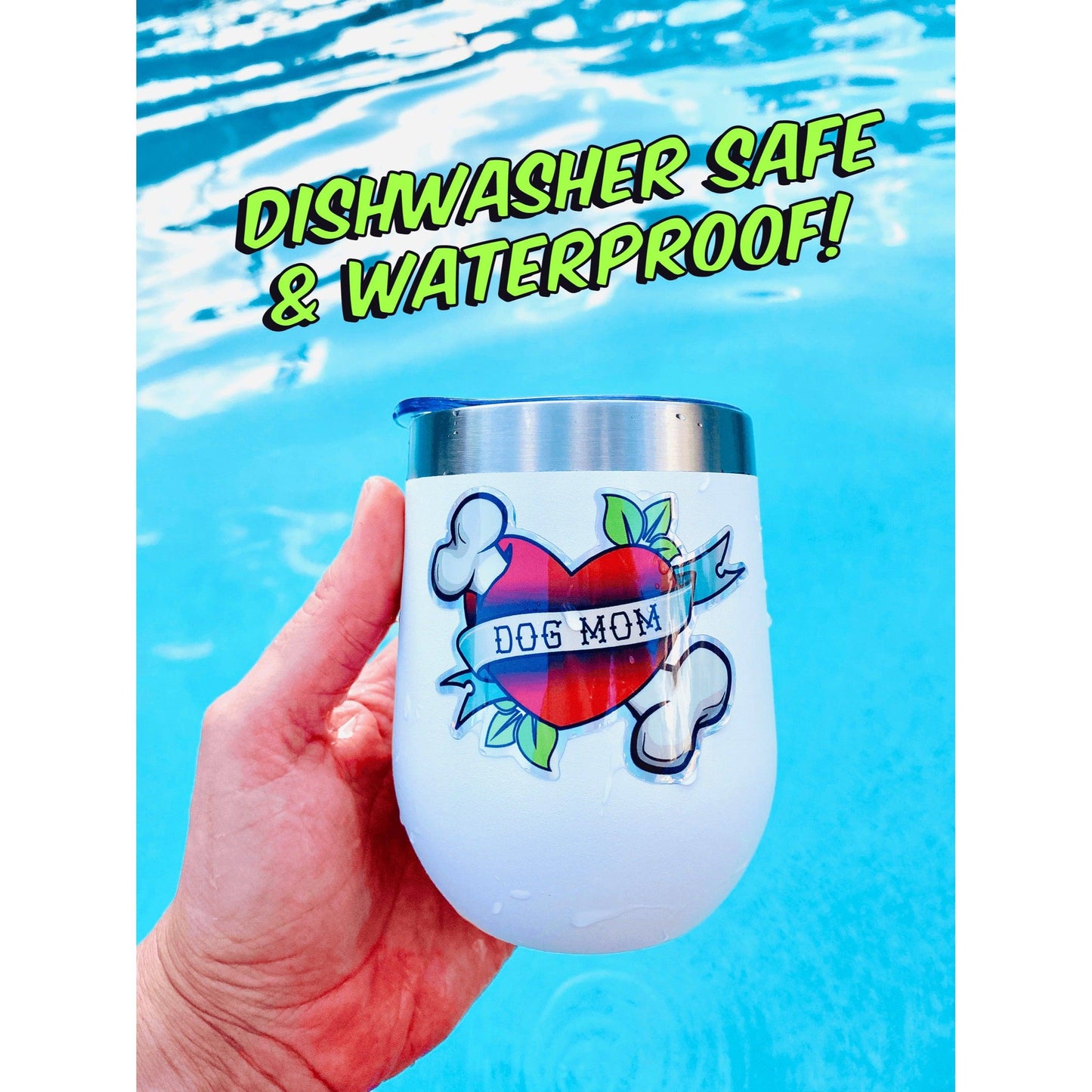 Funny Pig Sticker White Paw Swine Cooler - Funny Spoof Wine Cooler Sticker for Pig Farmers, Swine Lovers, Pork Fiends, Friends of Bacon - Ottos Grotto :: Stickers For Your Stuff
