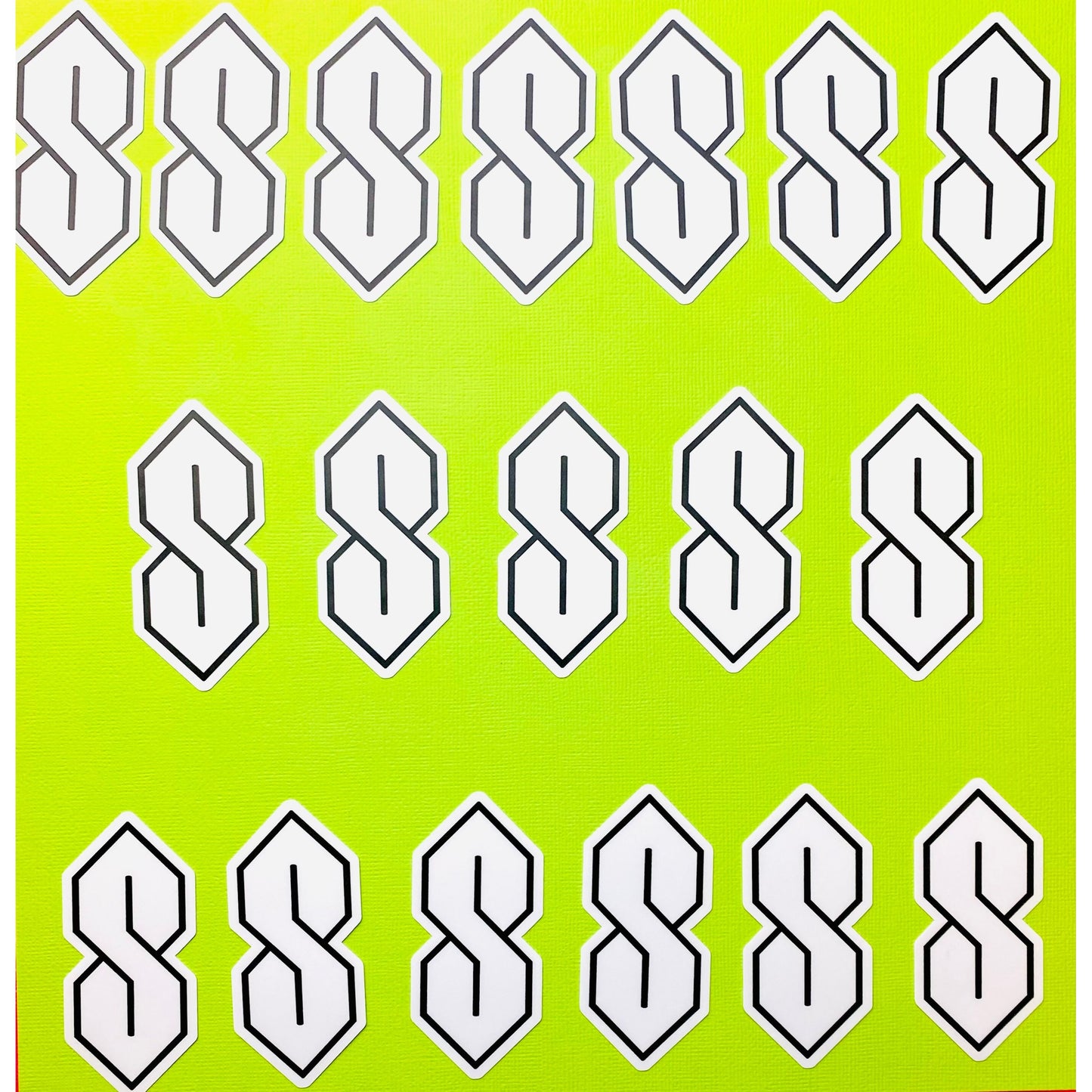 90s Cool S, Stussy S Sticker