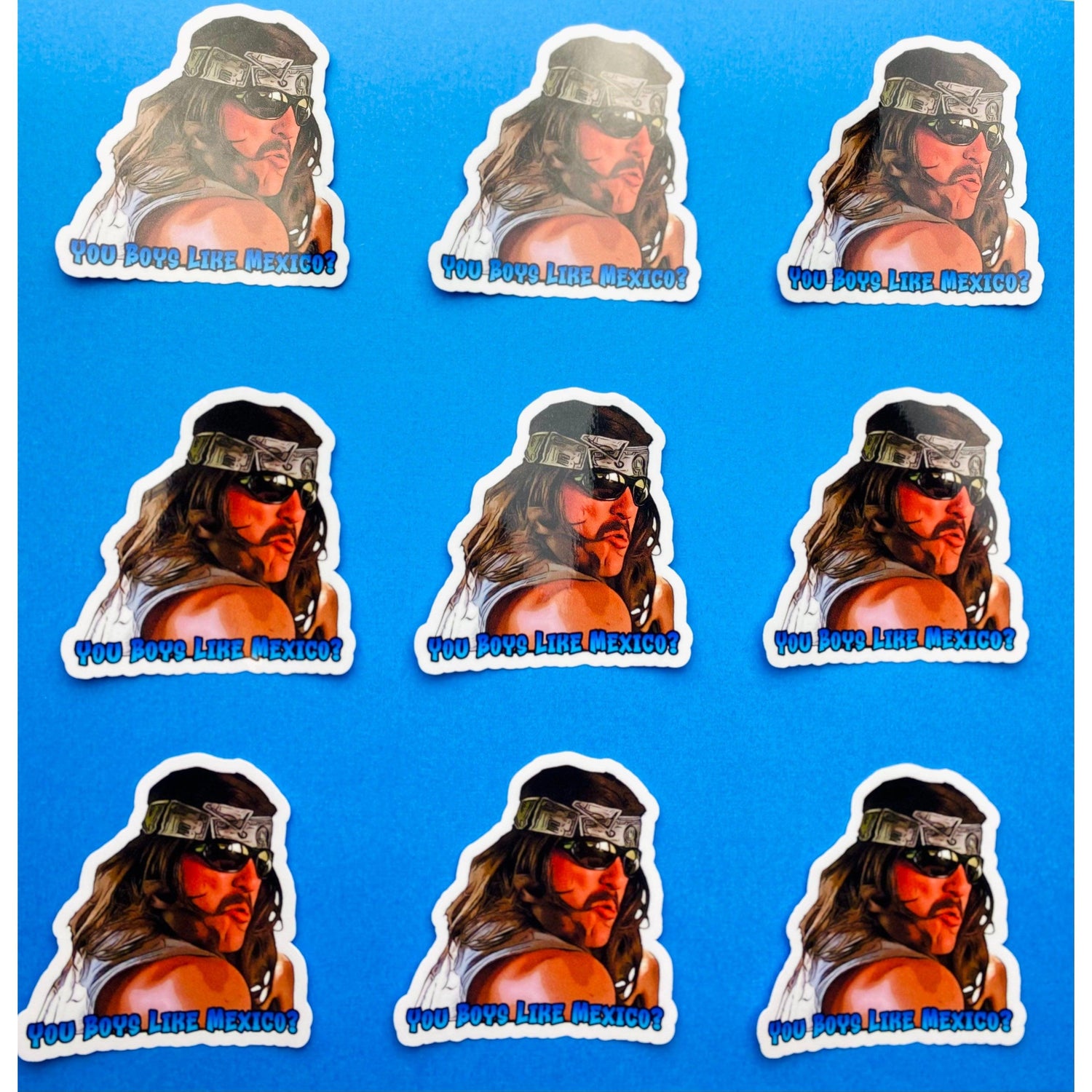 Super Troopers Mac Sticker You Boys Like Mexico?  | Officially Licensed Super Troopers | Funny Highway Patrol Police Officer Sticker Police - Ottos Grotto :: Stickers For Your Stuff
