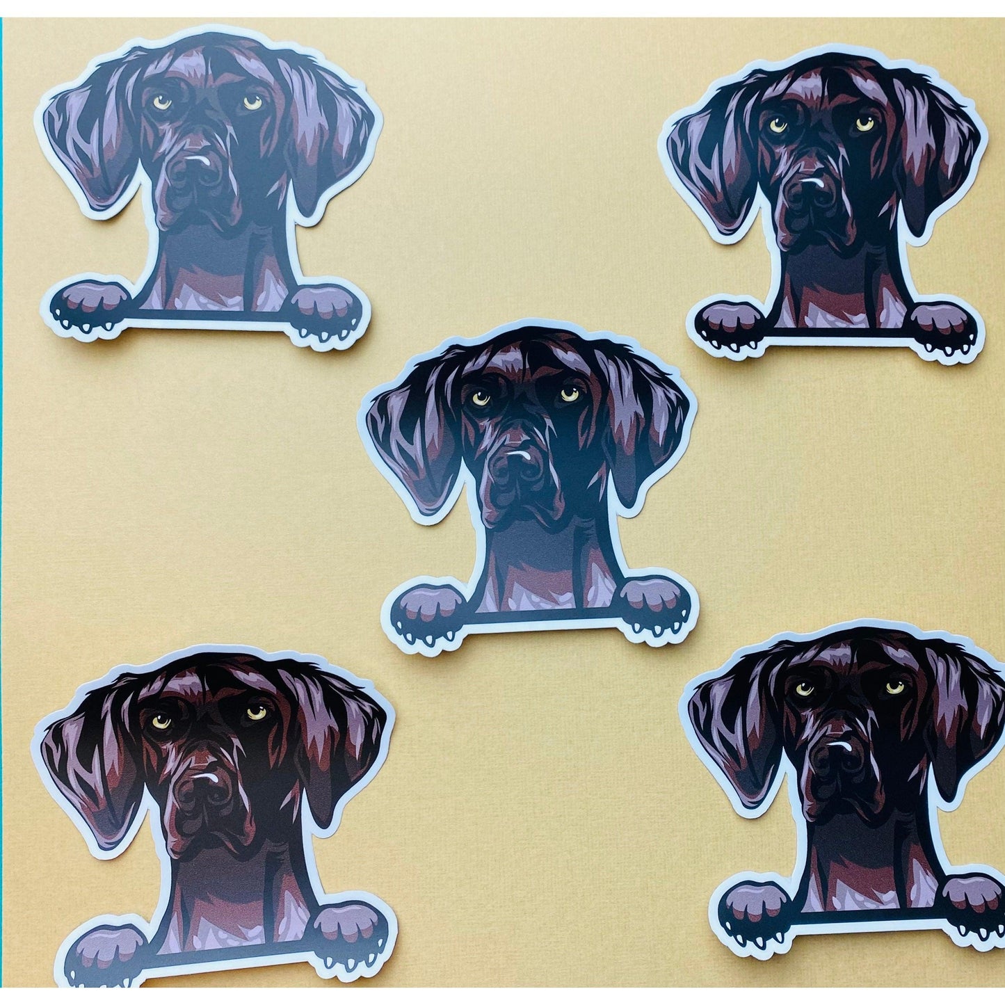 German Pointer Sticker German Shorthaired Pointer Decal Hunting Dog Sticker for Hunters - Ottos Grotto :: Stickers For Your Stuff