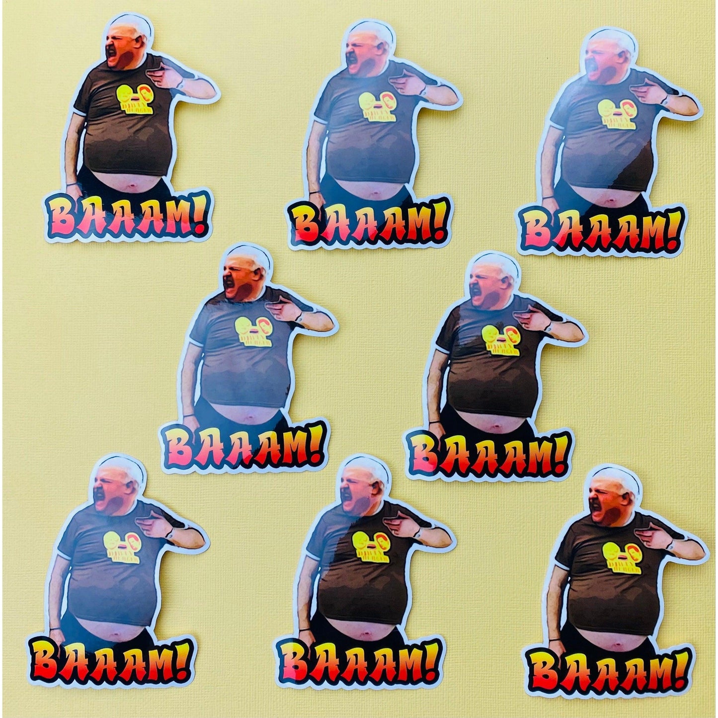 Trailer Park Boys Dirty Burger Sticker | Officially Licensed Trailer Park Boys Sticker | Phil Collins Bam Sticker for Men - Ottos Grotto :: Stickers For Your Stuff