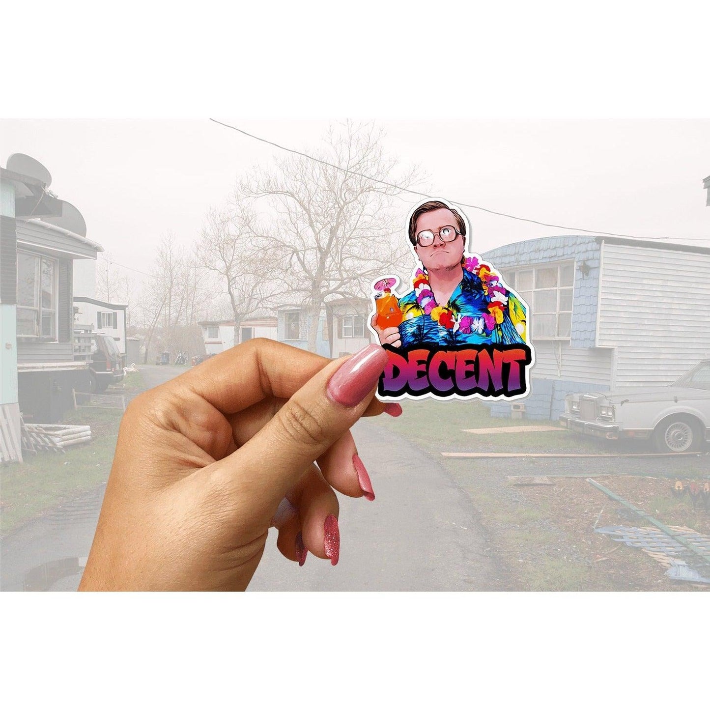 Trailer Park Boys Sticker Pack | Officially Licensed Bubbles Decent Sticker and Kittyland Love Center for Kitties Sticker -2 Sticker Pack - Ottos Grotto :: Stickers For Your Stuff