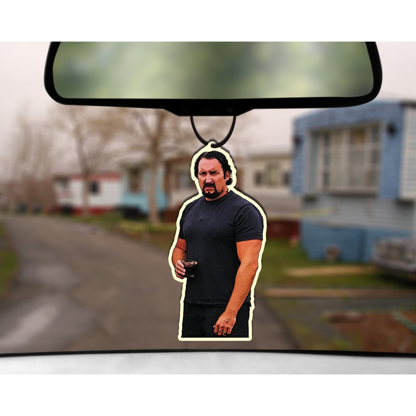 Trailer Park Boys Funny Car Air Freshener | Officially Licensed Bubbles Nice Kitty Hanging Car Air Freshener