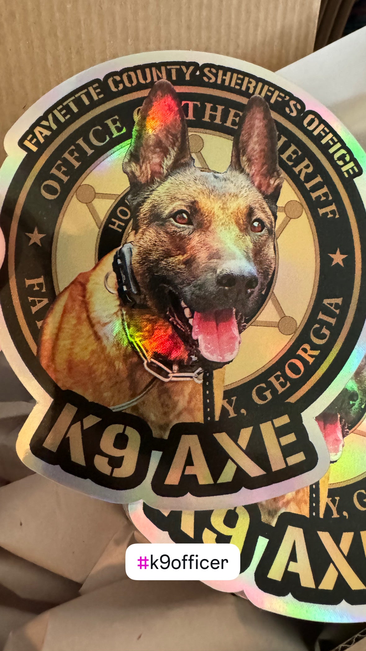 K9 Stickers - Custom K9 Unit Stickers for K9 Unit, SAR, Police Dog, Law Enforcement & Working Dogs