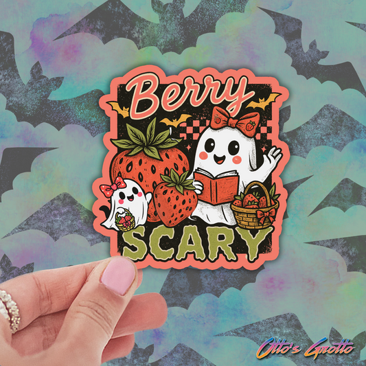 Berry Scary Halloween Sticker