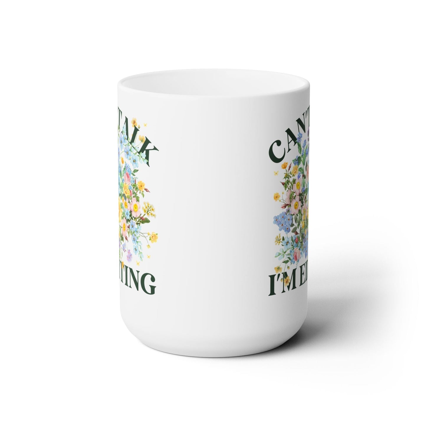 Can't Talk I'm Editing 15 Oz Coffee Mug