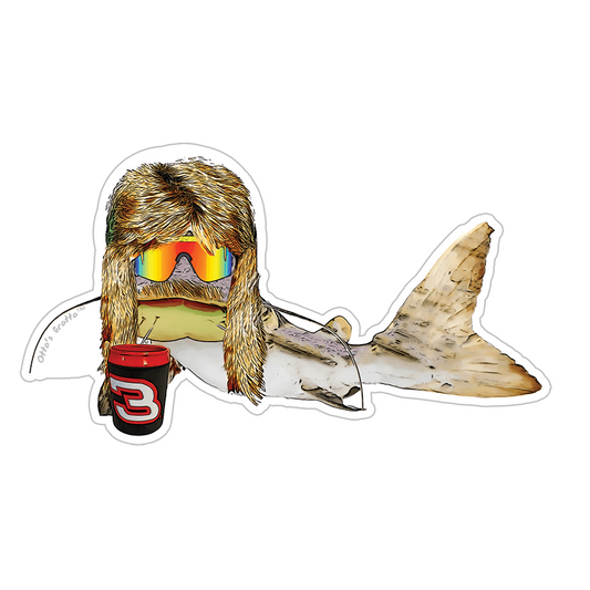 Dale Mullet Catfish Sticker