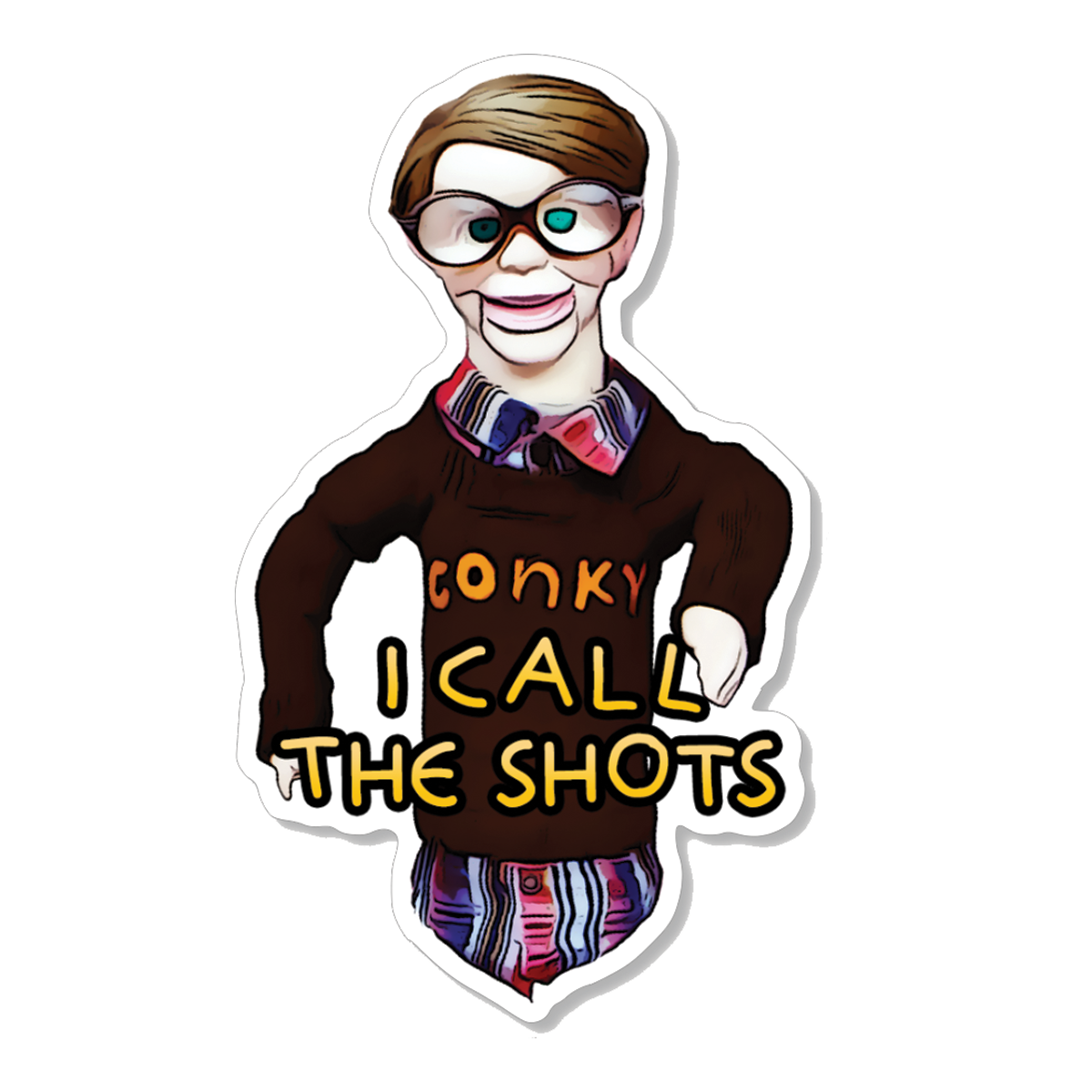 Conky 2000 Sticker Trailer Park Boys - Conky – Ottos Grotto :: Stickers For Your Stuff