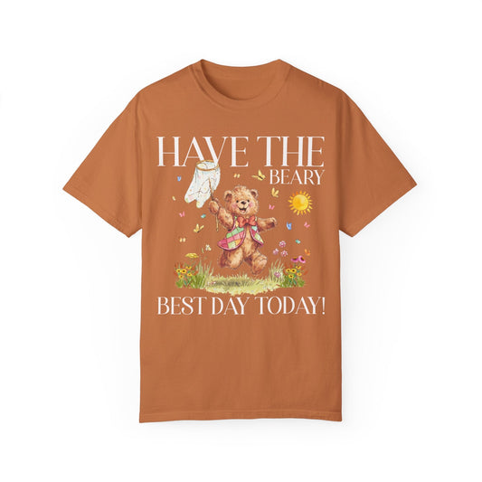 Cottagecore Bear Tee: Beary Best Day