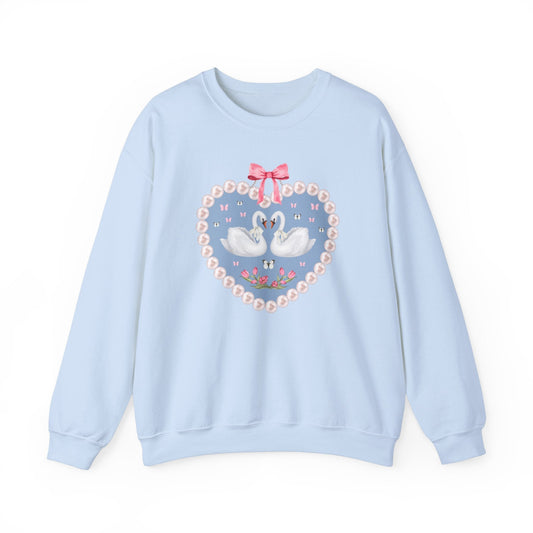 Cottagecore Swan Sweatshirt