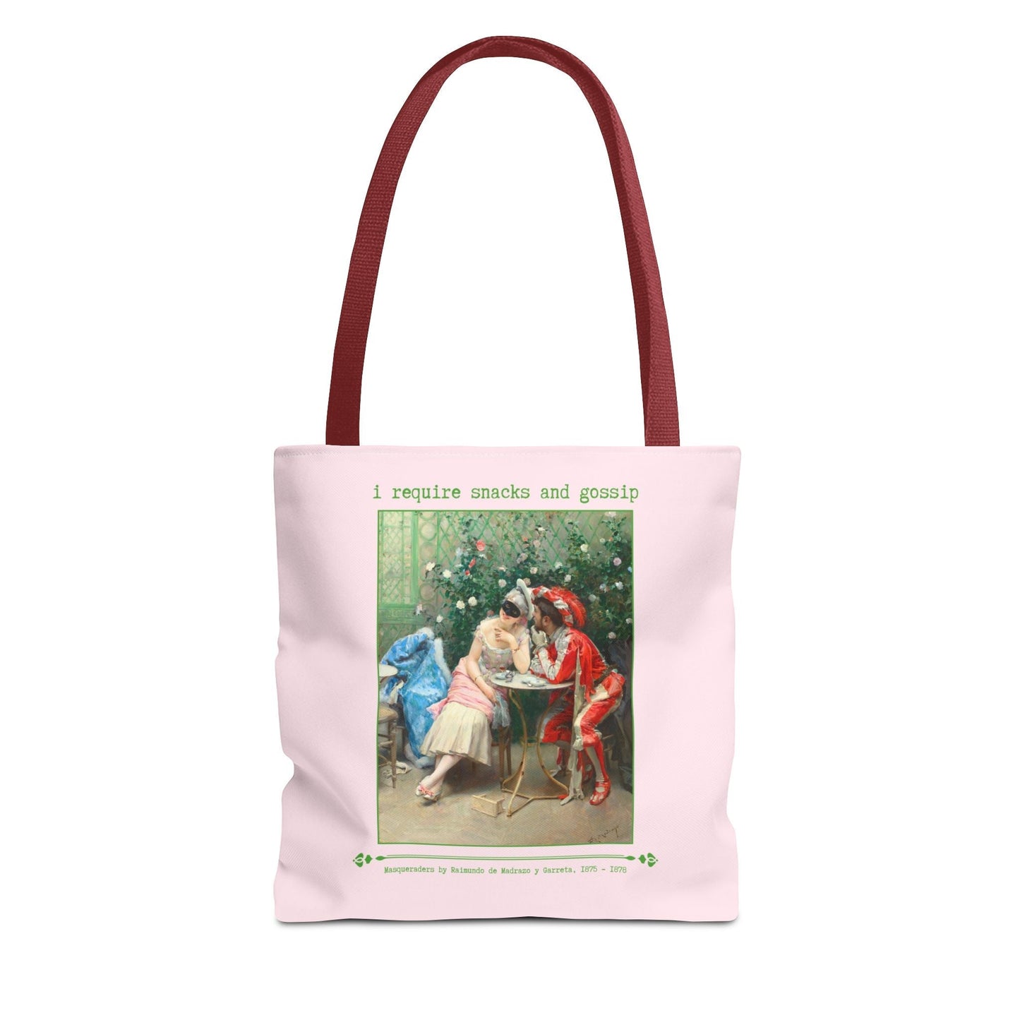 I Require Snacks and Gossip Tote