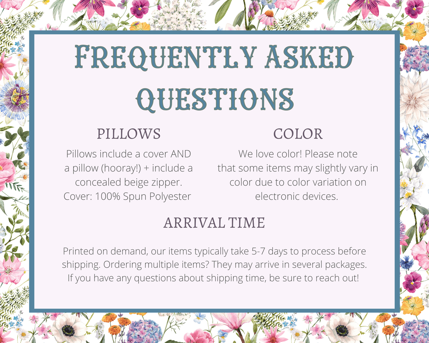 Funny Floral Lion Pillow, Cottagecore Flowers: All I Want is a Nap