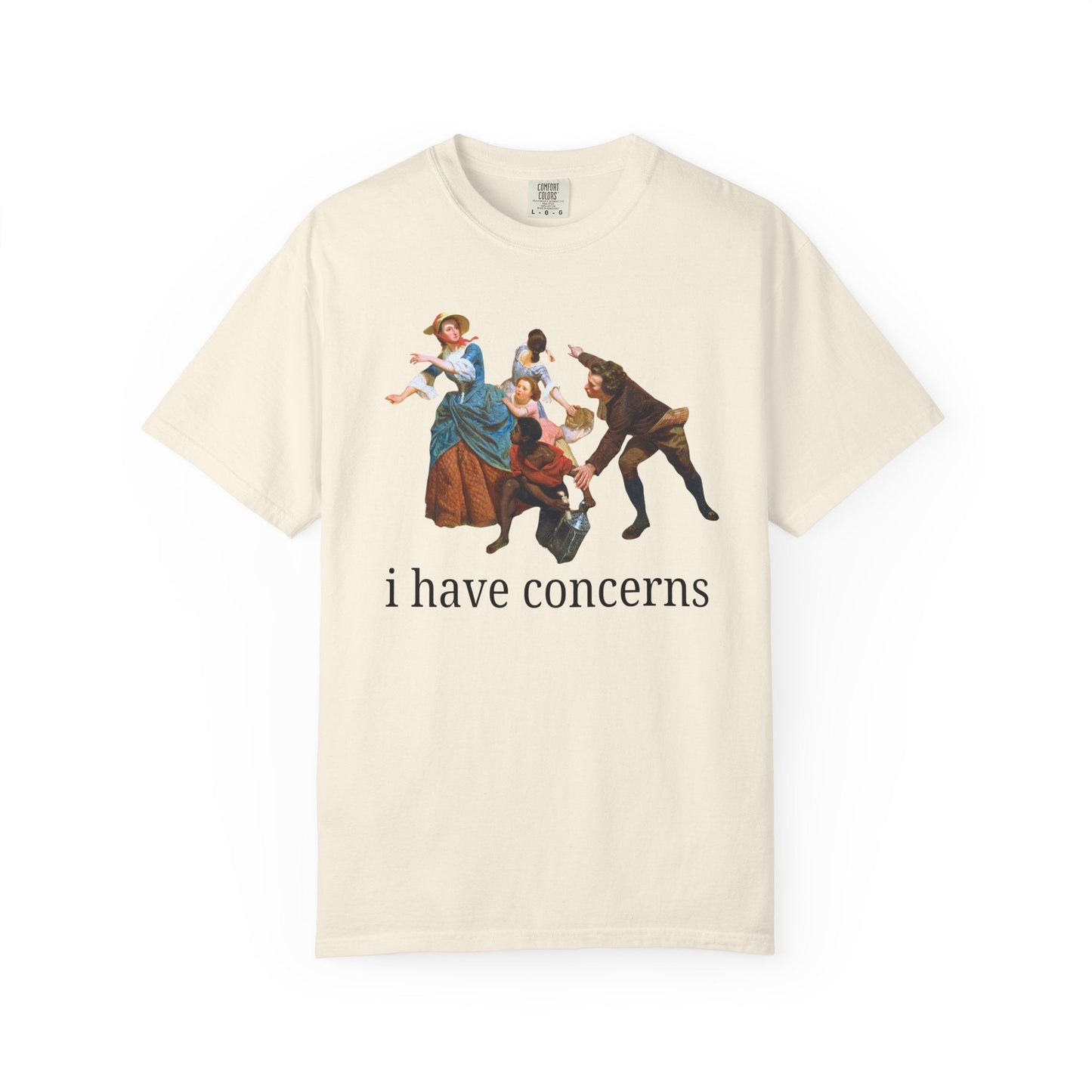 I Have Concerns Art History T-Shirt
