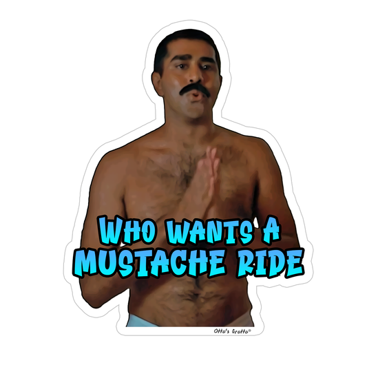 Super Troopers Ramathorn Sticker Mustache Ride