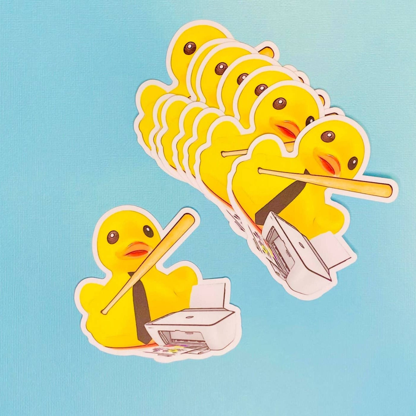 Duck Fast Sticker Funny Duck Sticker - Office Rubber Duck Stickers, Duck Sticker For Bum ...