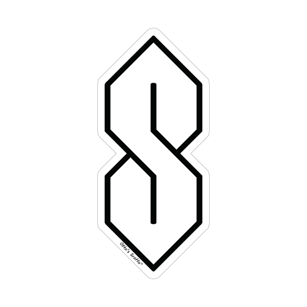 90s Cool S, Stussy S Sticker – Ottos Grotto :: Stickers For Your Stuff