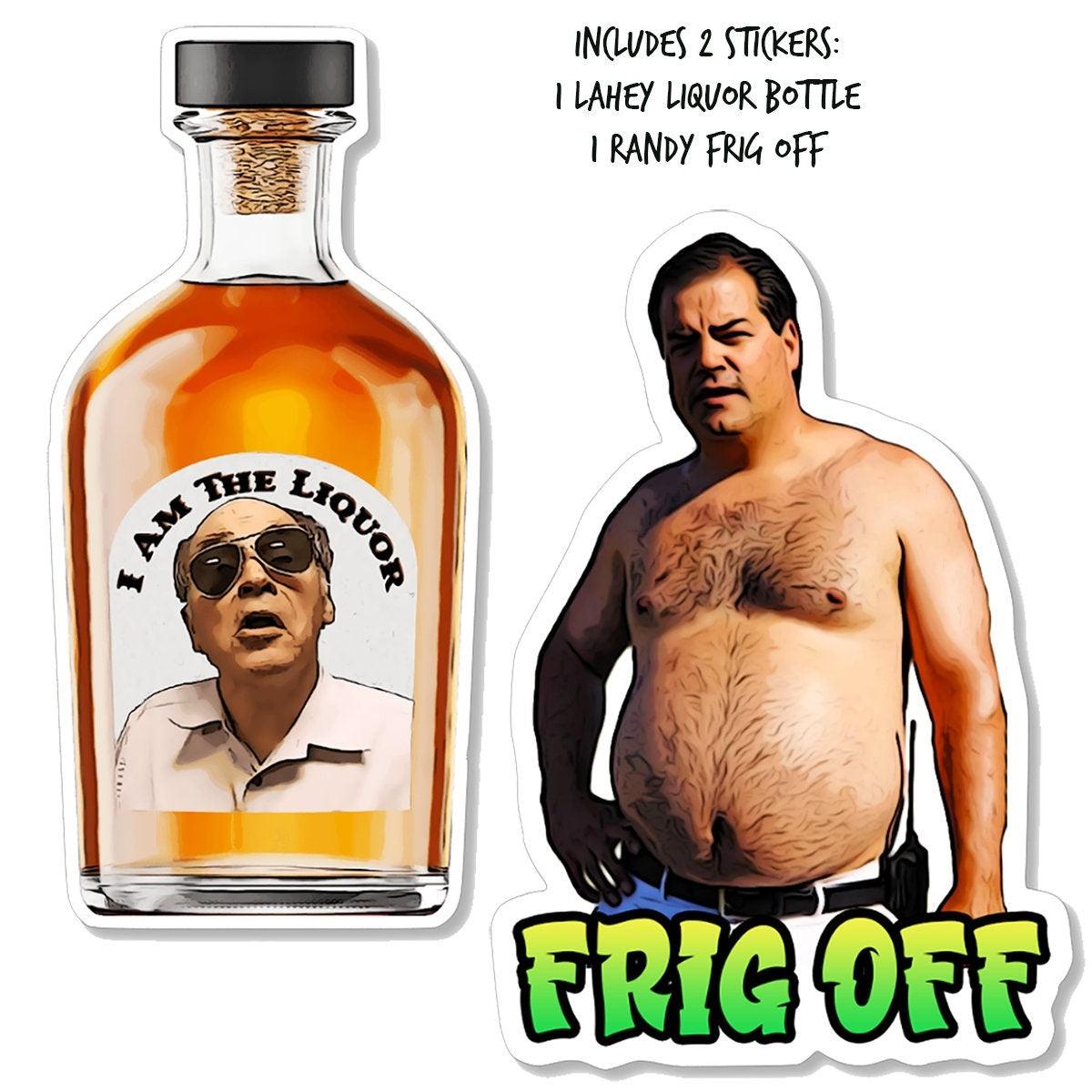Trailer Park Boys Bubbles Sticker Pack (2 Pack) Mr. Lahey & Randy Stickers, Official Trailer Park Boys Merchandise, Trailer Park Boys Merch - Ottos Grotto :: Stickers For Your Stuff