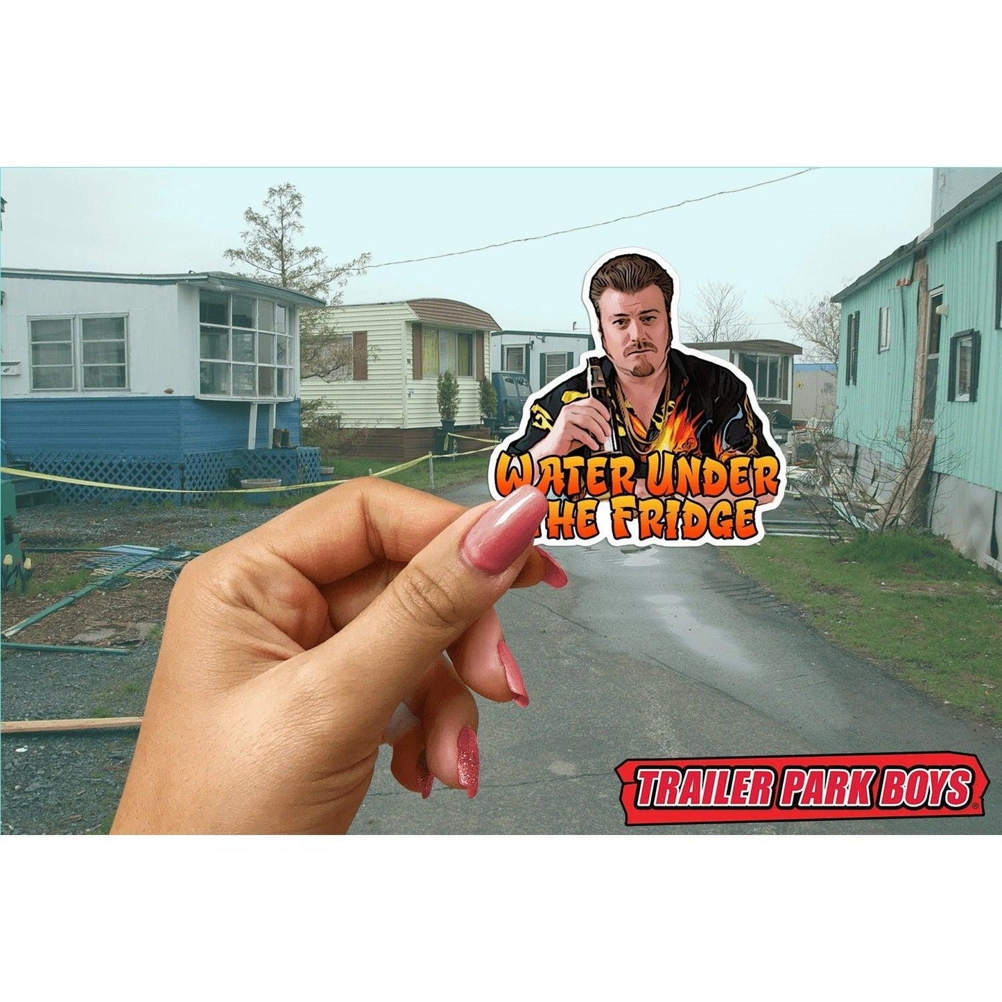 Trailer Park Boys Ricky Sticker | Officially Licensed Trailer Park Boys Sticker | Ricky Sticker Trailer Park Boys Merch | Stickers for Men - Ottos Grotto :: Stickers For Your Stuff