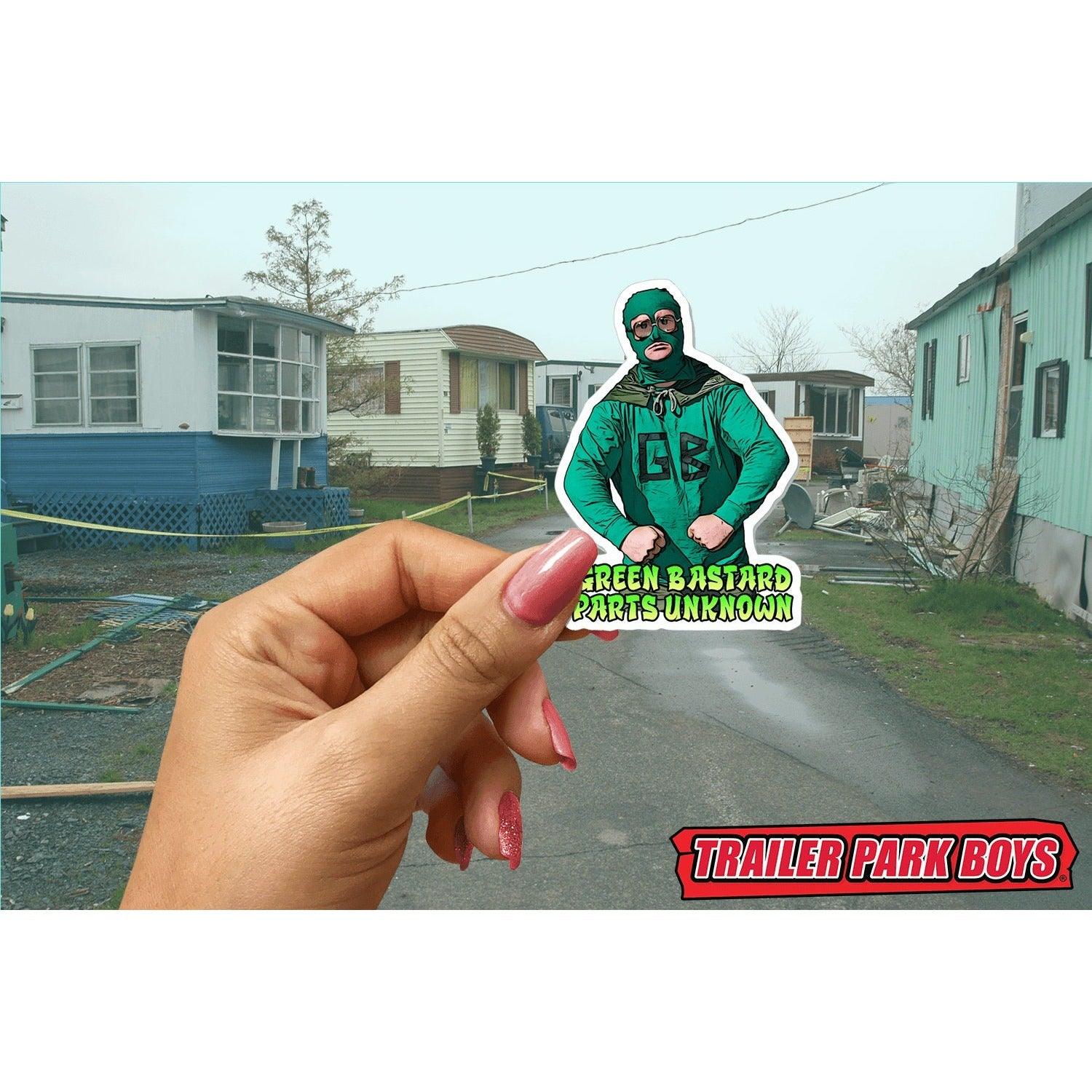 Trailer Park Boys Green Bastard Sticker | Officially Licensed Trailer Park Boys Sticker | Trailer Park Boys Green Bastard Bubbles Sticker - Ottos Grotto :: Stickers For Your Stuff