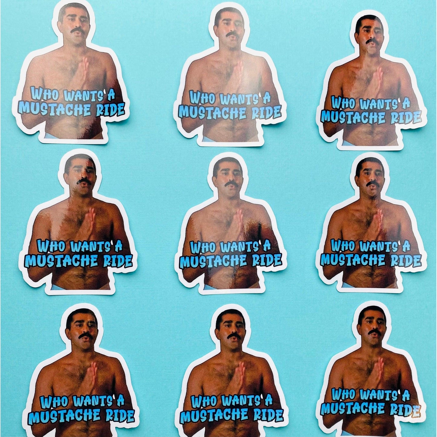 Super Troopers Ramathorn Sticker Mustache Ride | Officially Licensed Super Troopers | Funny Highway Patrol Police Officer Sticker Police - Ottos Grotto :: Stickers For Your Stuff
