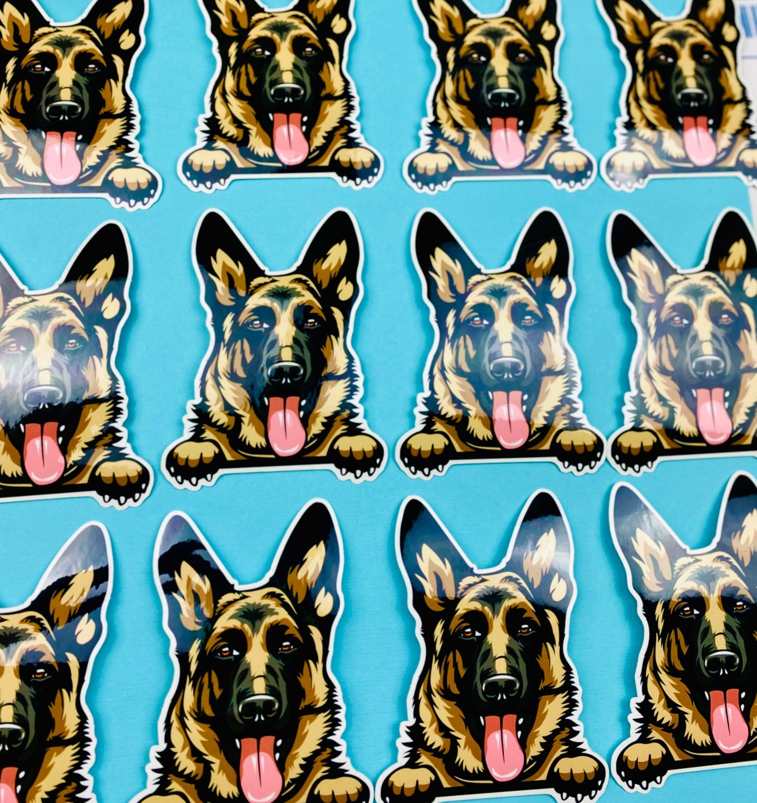 German Shephed Paws Sticker Cute GSD Dog Decal for Car, Hydroflask, Gifts Under 5 for GSD Shepherd Mom Owner, German Shepherd Gift - Ottos Grotto :: Stickers For Your Stuff