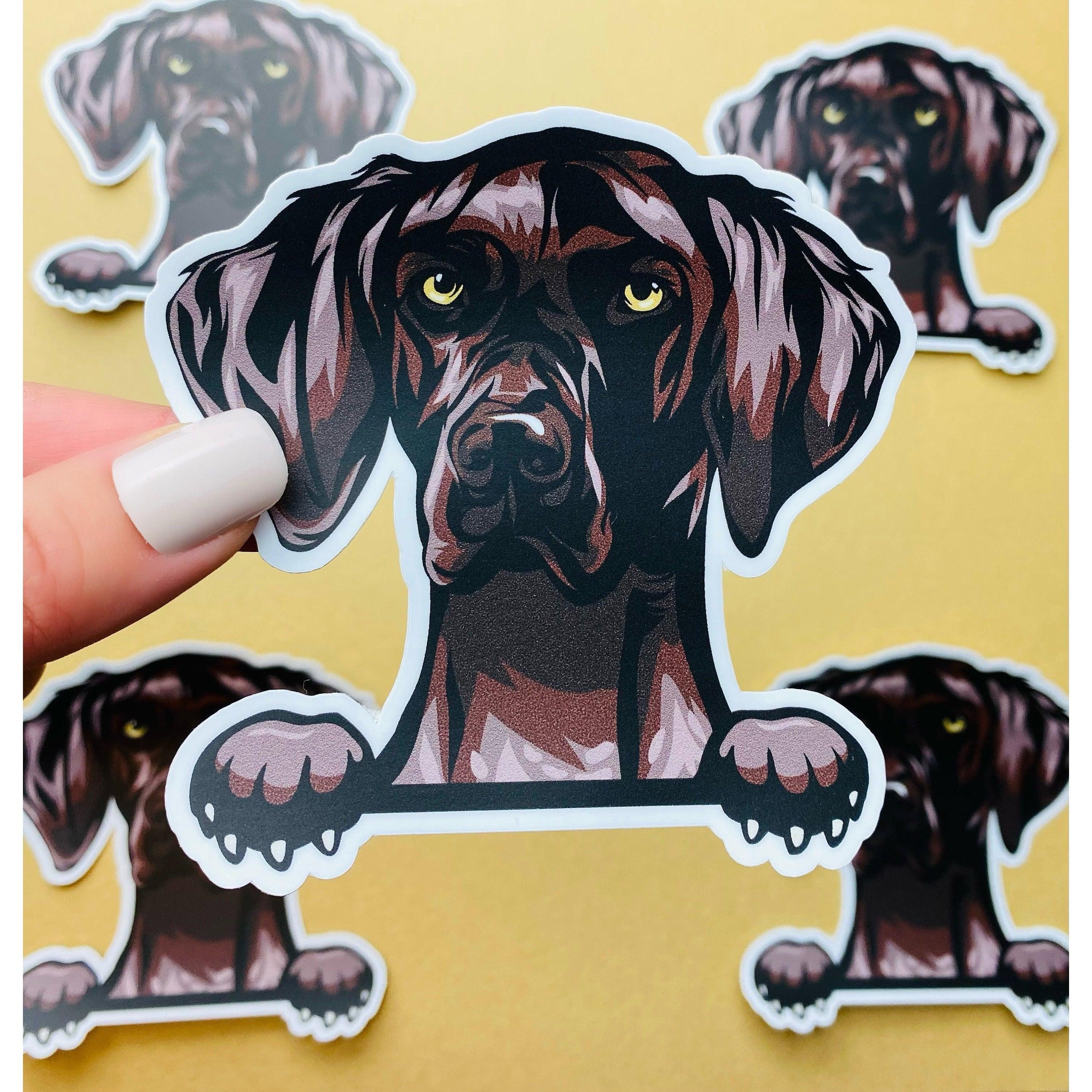 German Pointer Sticker German Shorthaired Pointer Decal Hunting Dog St ...