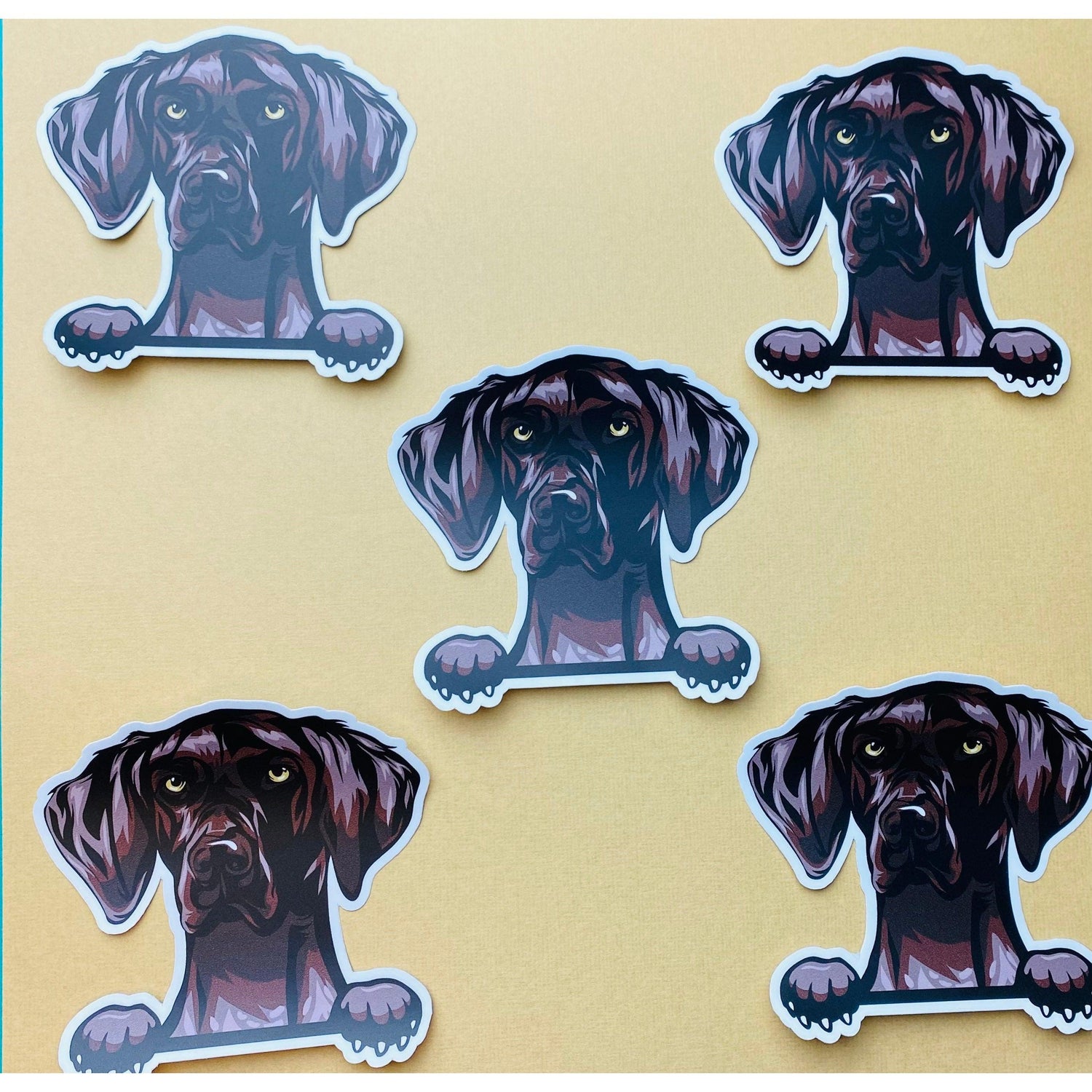 German Pointer Sticker German Shorthaired Pointer Decal Hunting Dog Sticker for Hunters - Ottos Grotto :: Stickers For Your Stuff