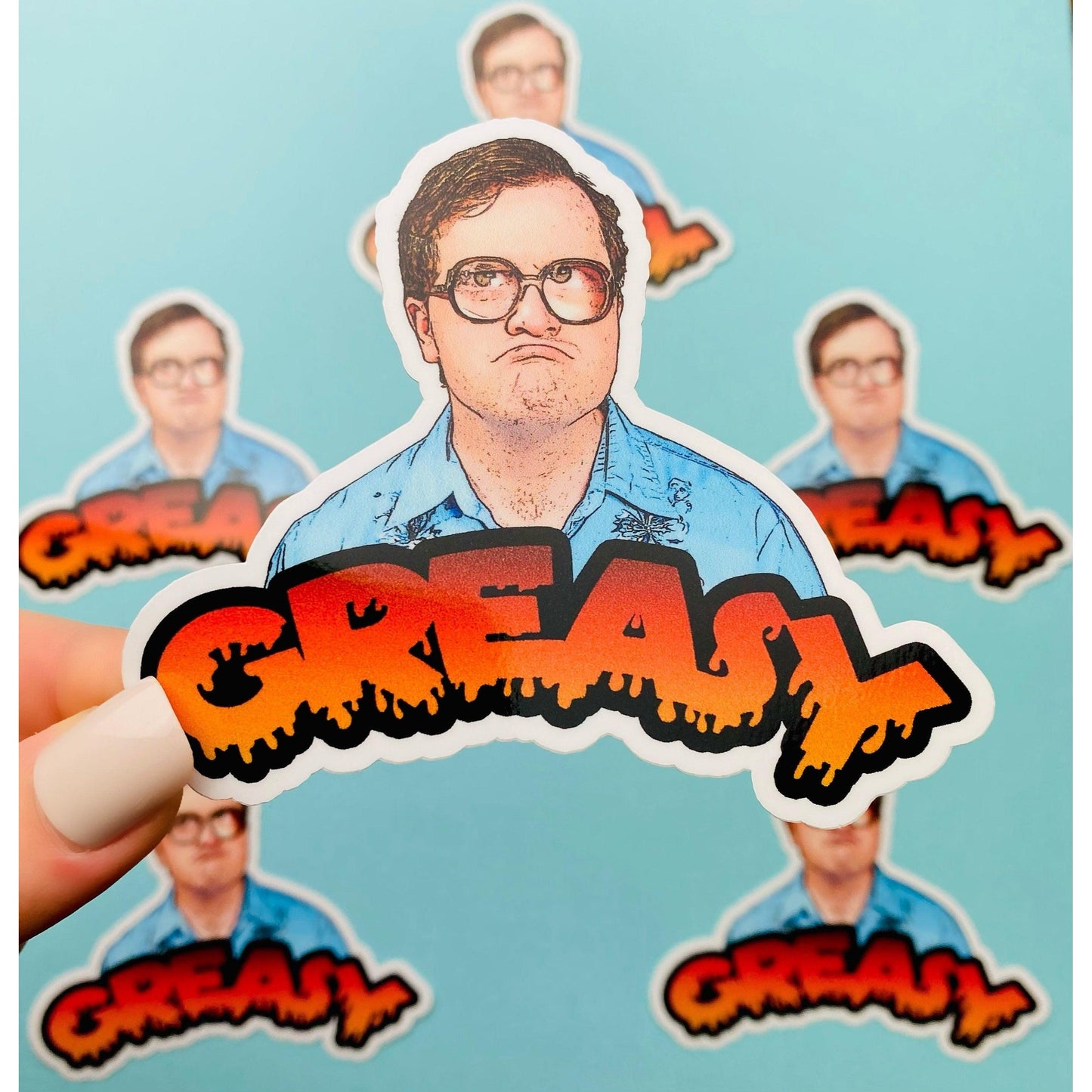 Trailer Park Boys Bubbles Sticker | Officially Licensed Bubbles That's A Nice Kitty Sticker | Trailer Park Boys Bubbles Quotes with Glasses - Ottos Grotto :: Stickers For Your Stuff