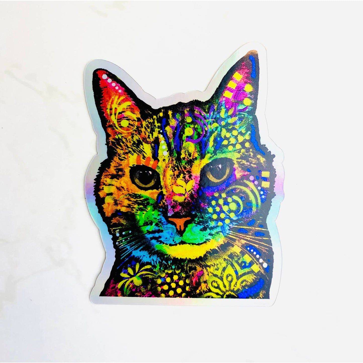 Cat Stickers HOLOGRAPHIC Officially Licensed Dean Russo Cat Stickers