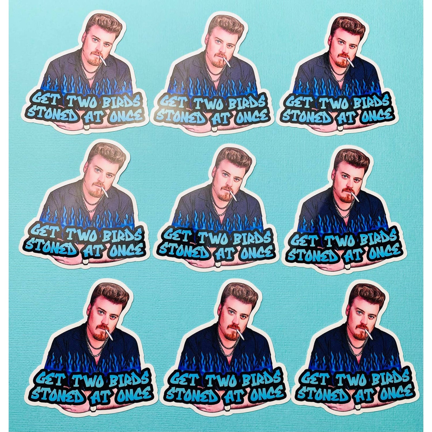 Trailer Park Boys Ricky Sticker | Smokes Let's Go | Officially License ...
